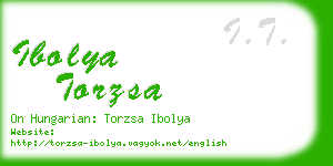 ibolya torzsa business card